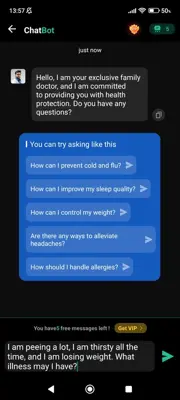 ChatBot android App screenshot 9